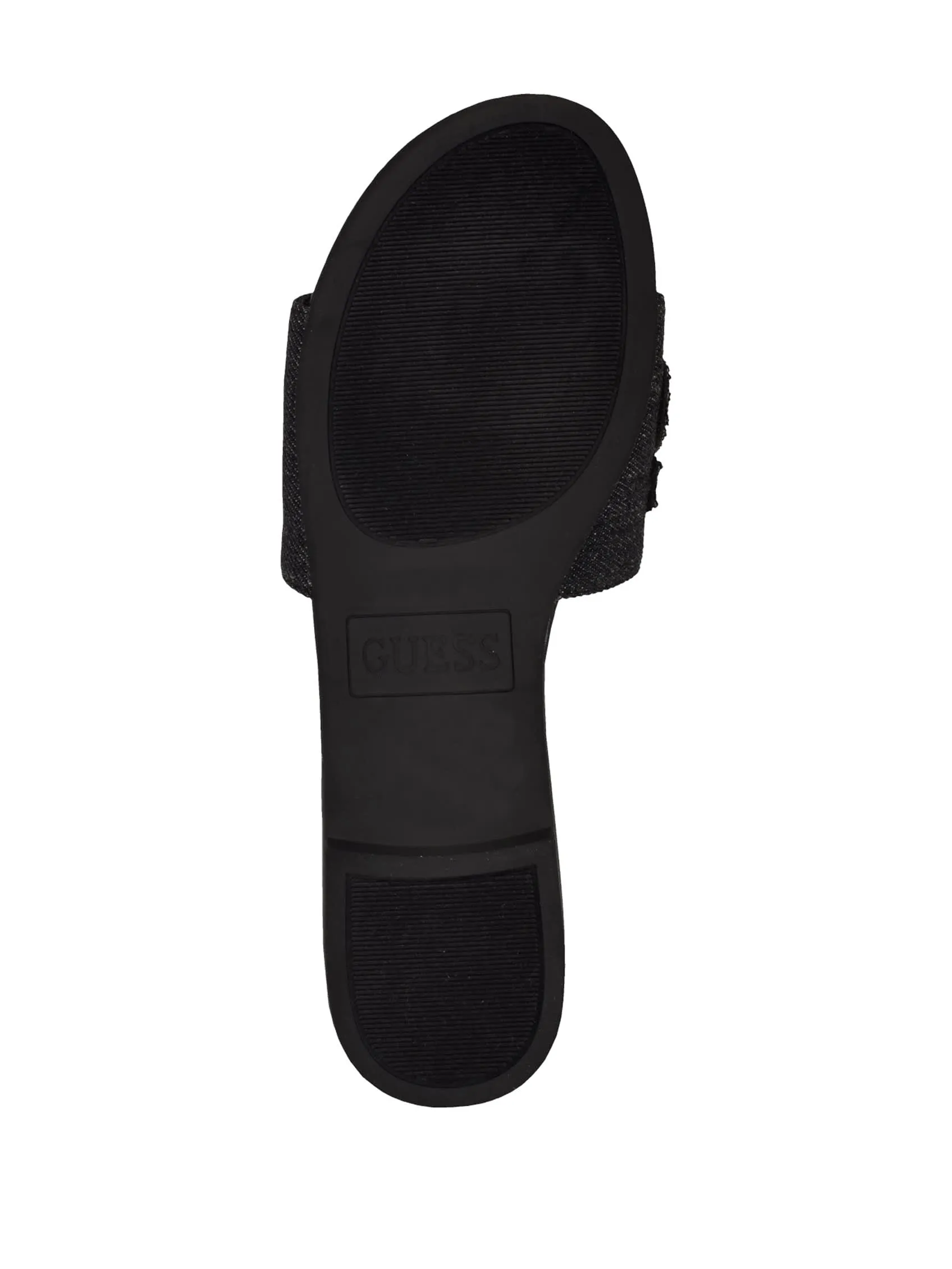 Reformation Havas Denim Slide Sandals