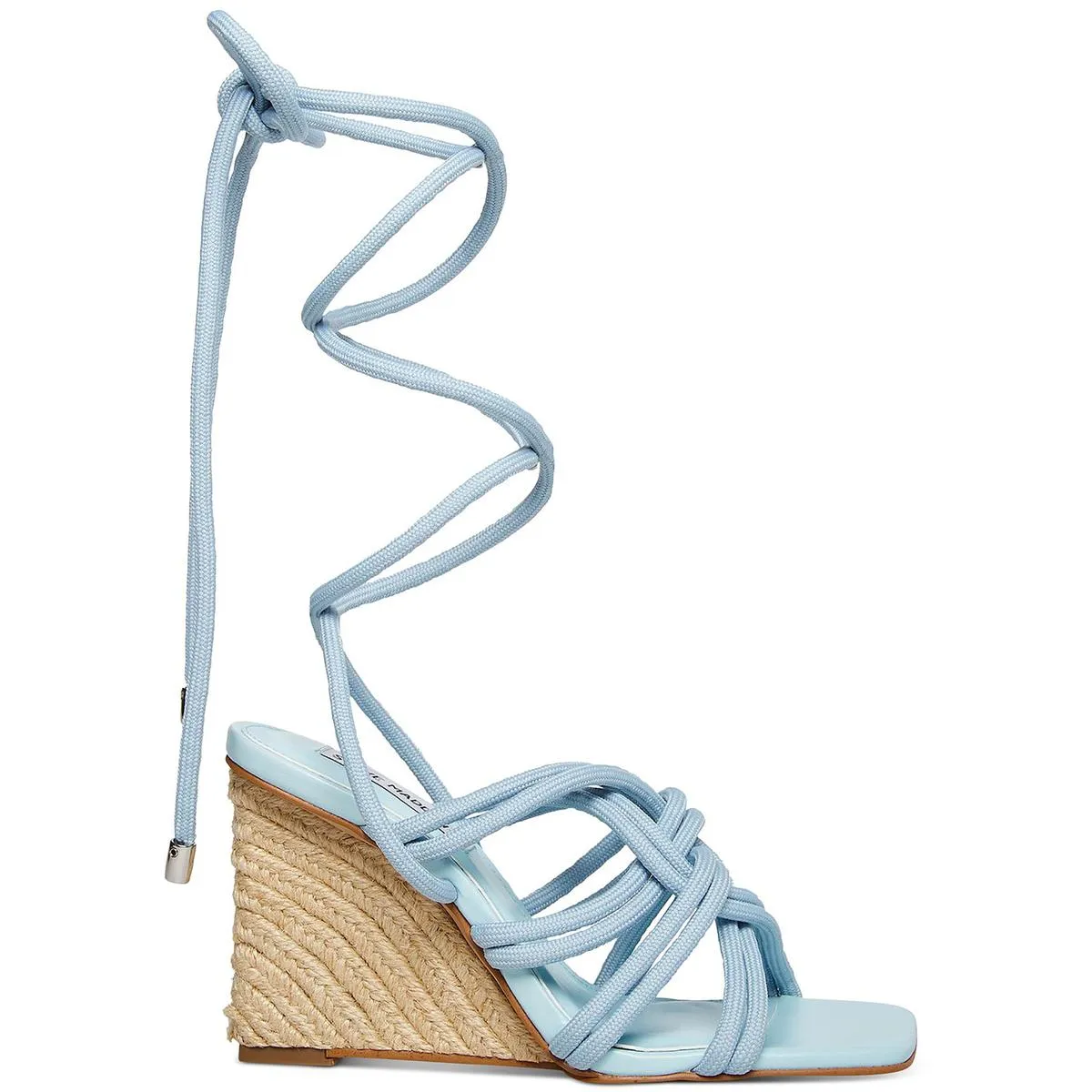 Reformation IDOLIZED Womens Square Toe Strappy Wedge Heels