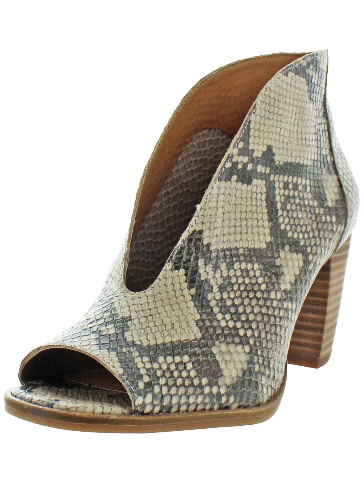 Reformation Joal Womens Ankle Block Heels