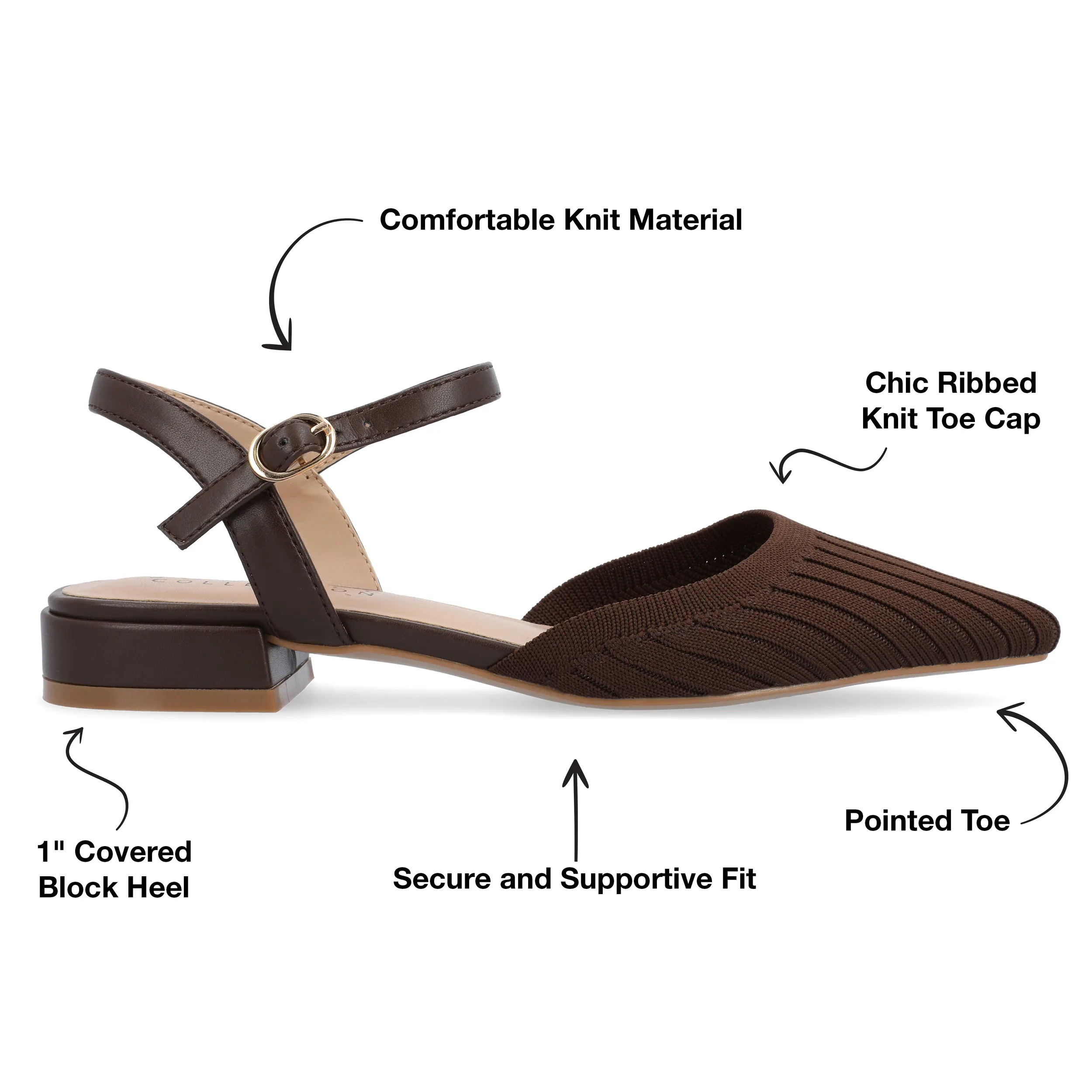 Reformation Journee Collection Women's Ansley Flats