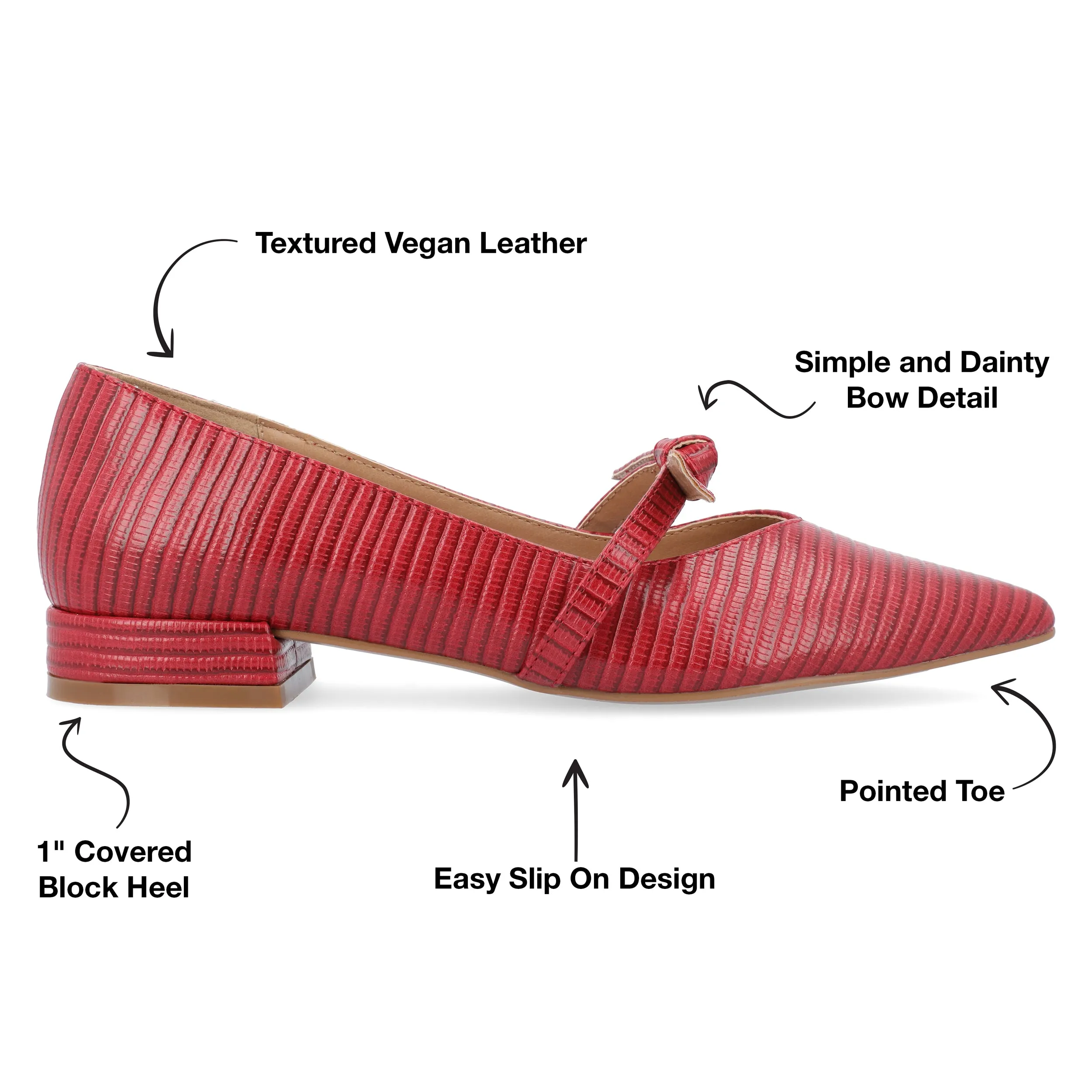 Reformation Journee Collection Women's Cait Flats