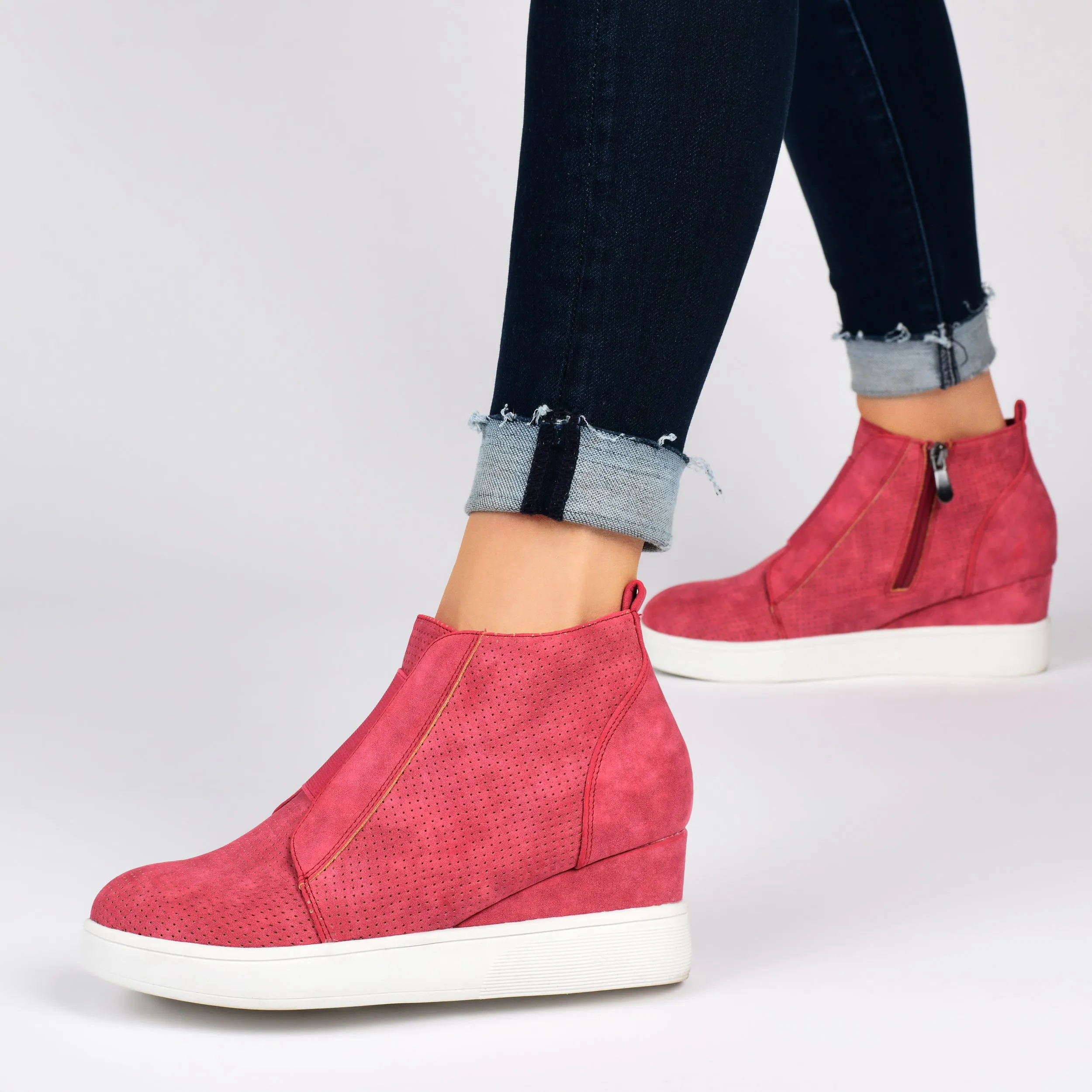 Reformation Journee Collection Women's Clara Sneaker Wedge