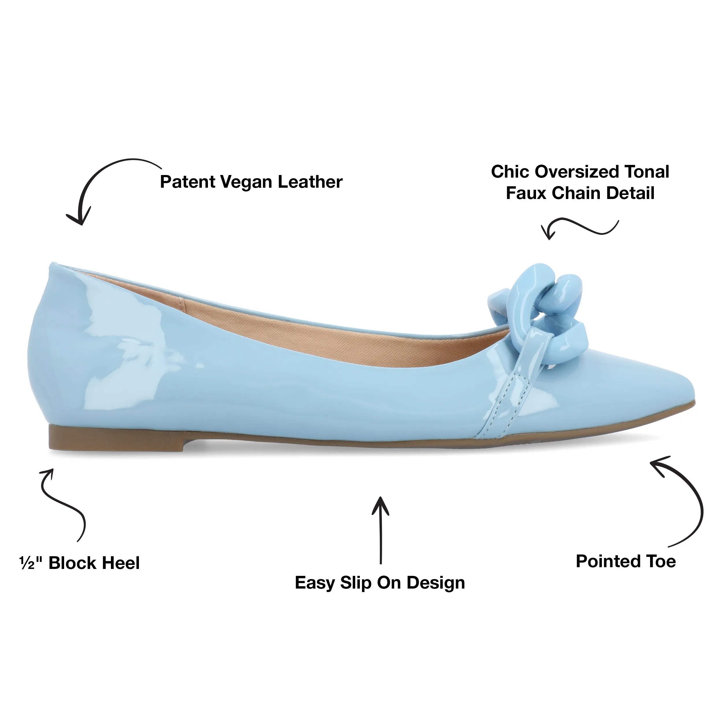 Reformation Journee Collection Women's Clareene Flats