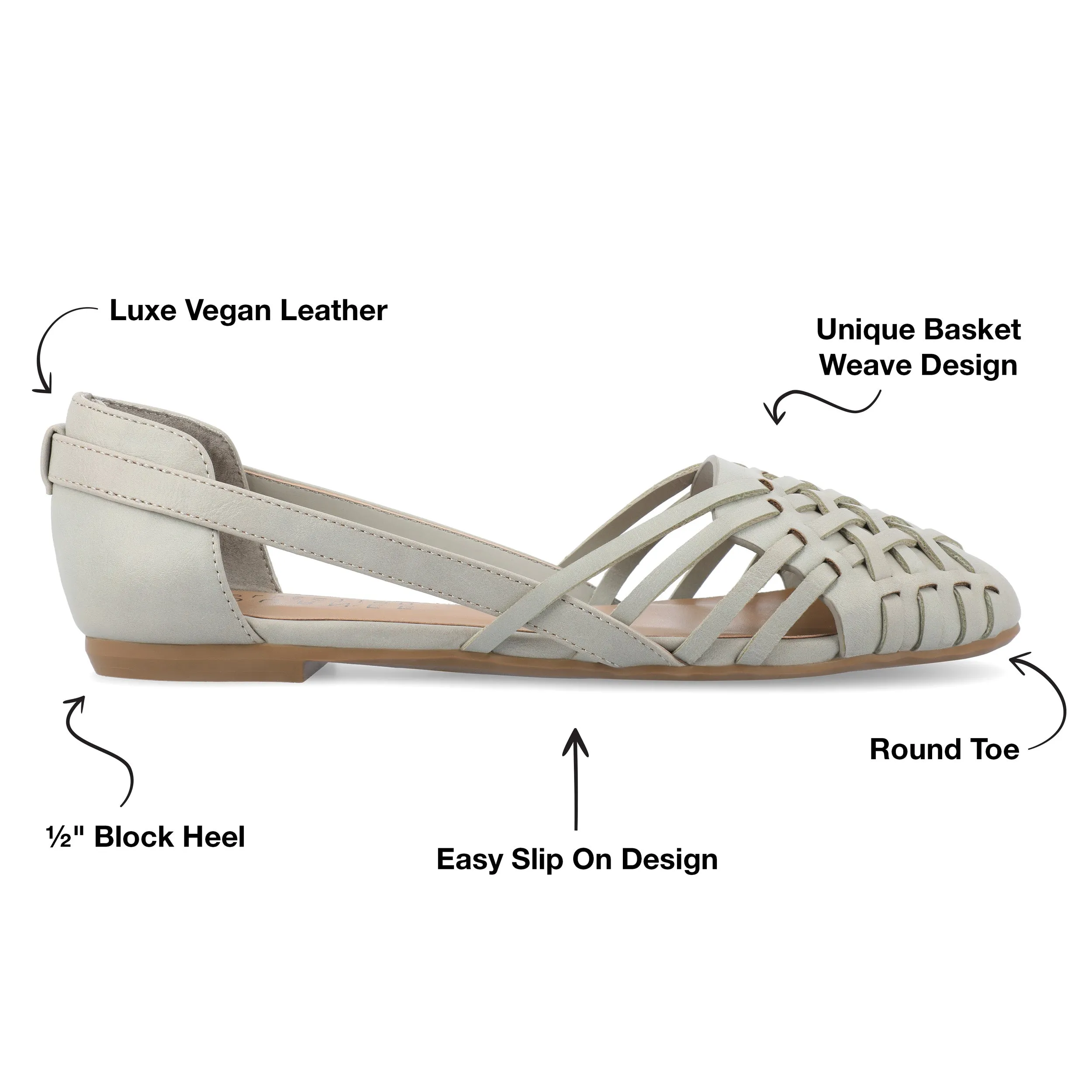 Reformation Journee Collection Women's Ekko Flat