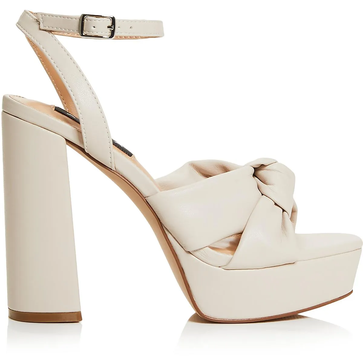 Reformation Lory Womens Platform Ankle Strap Block Heels