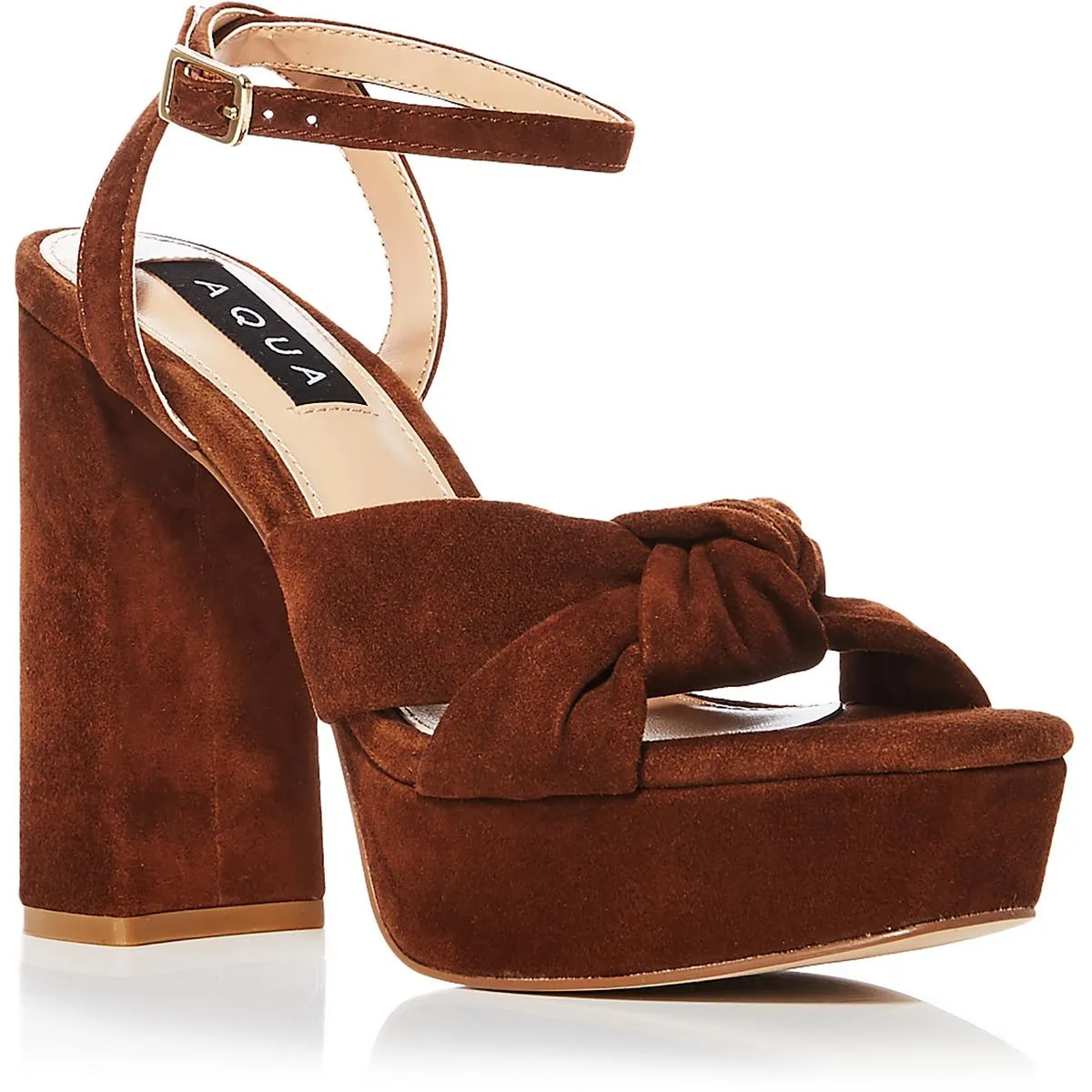 Reformation Lory Womens Platform Ankle Strap Block Heels