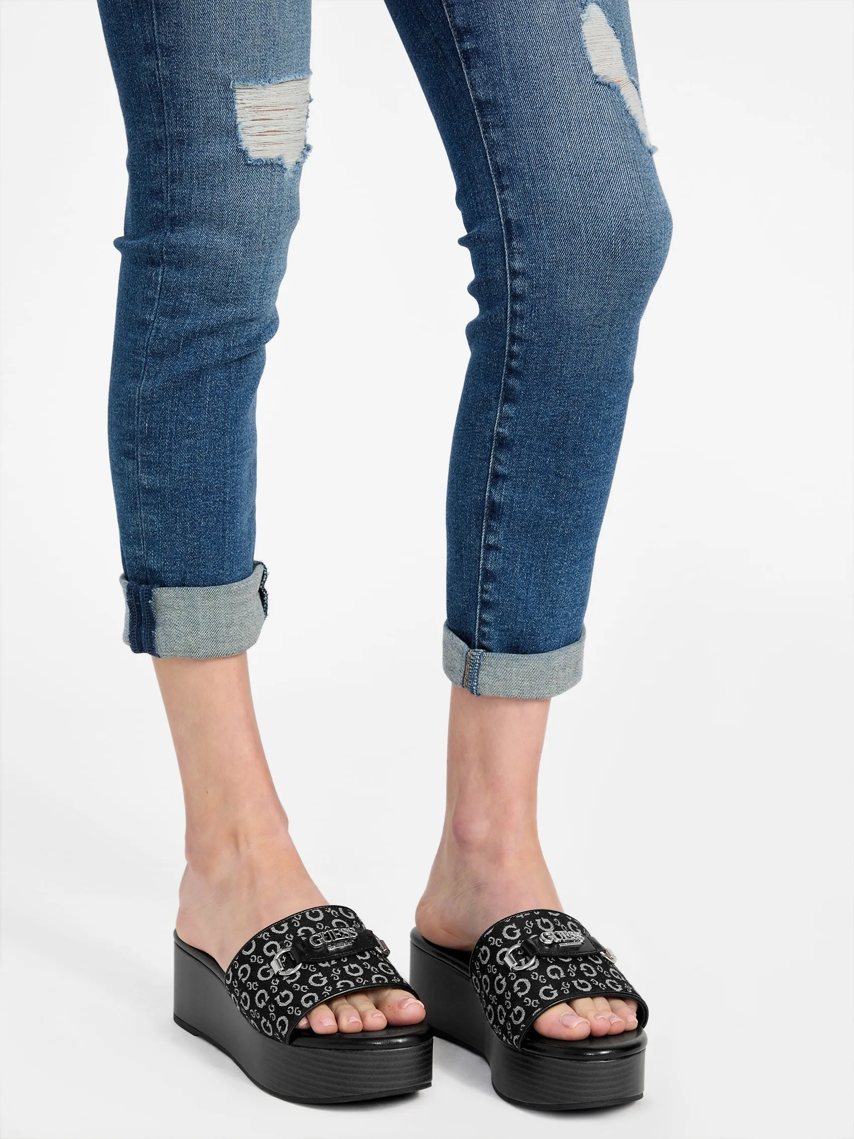Reformation Matties Wooden Platform Sandals
