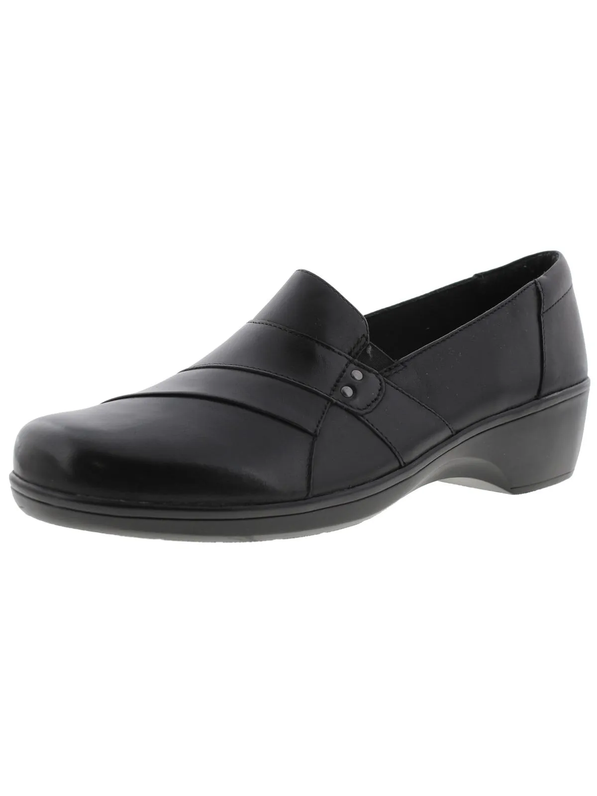 Reformation May Marigold Womens Leather Slip On Loafer Heels
