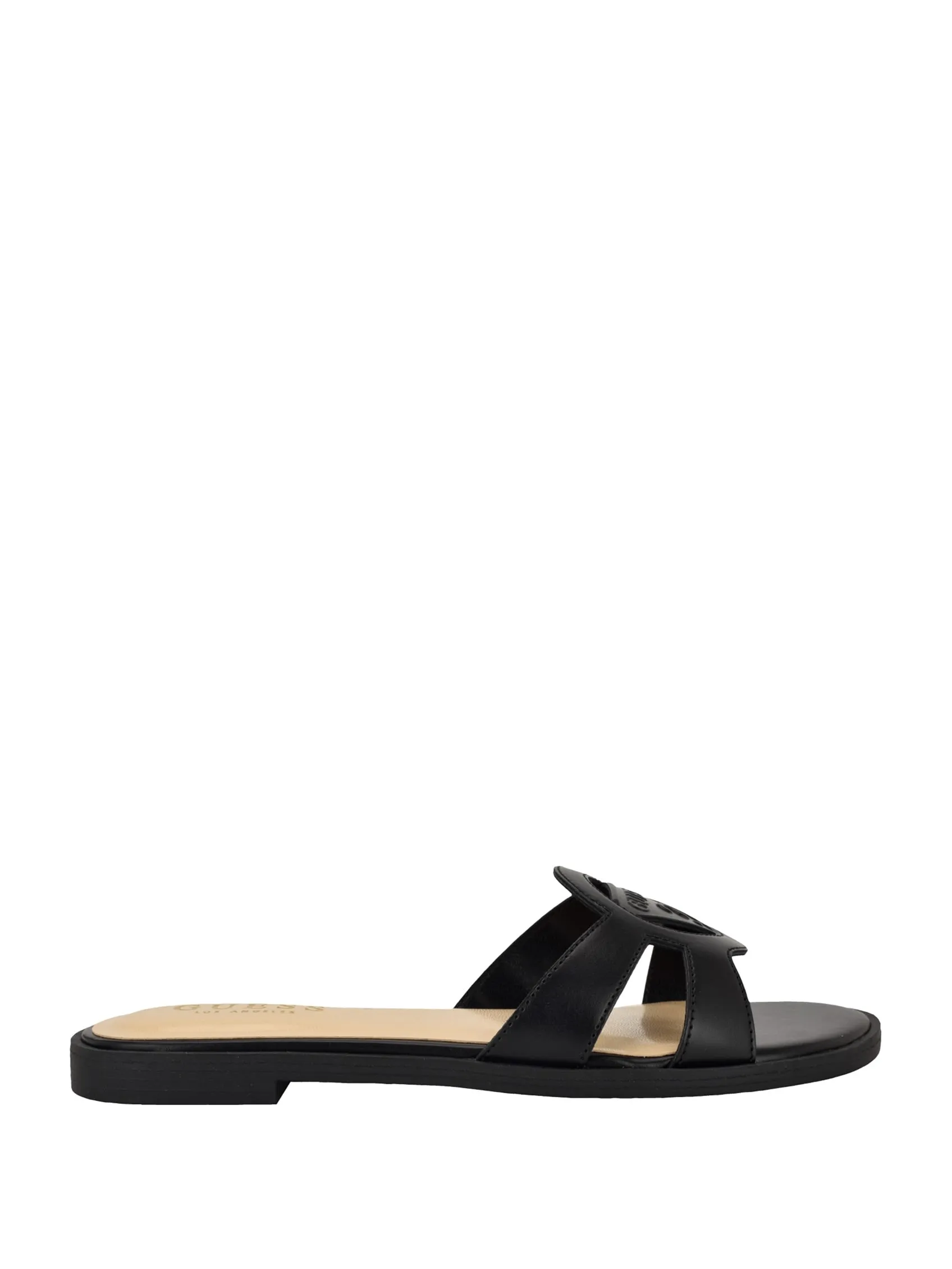 Reformation Mazzie Cutout GUESS Slide Sandals