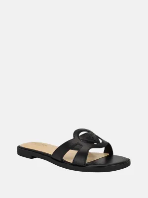 Reformation Mazzie Cutout GUESS Slide Sandals