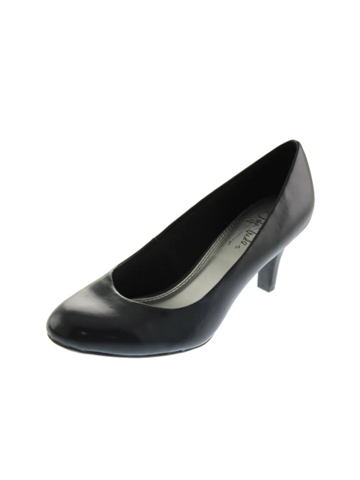 Reformation Parigi Womens Faux Leather Heels Pumps