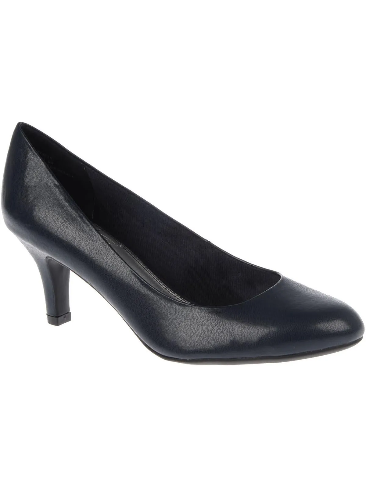 Reformation Parigi Womens Faux Leather Heels Pumps