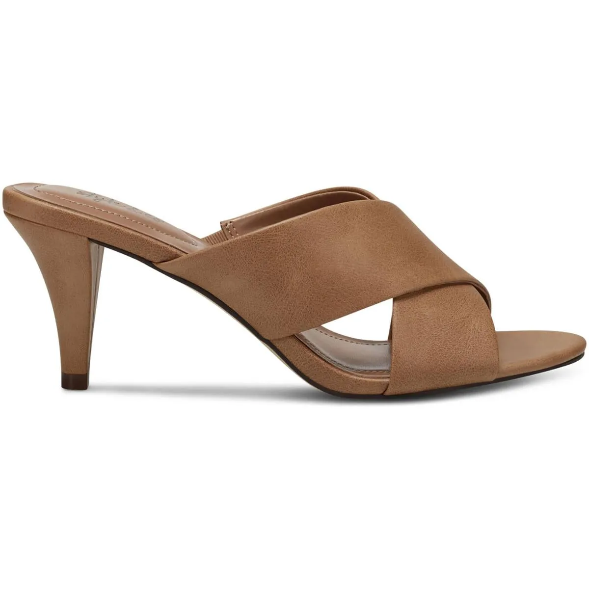Reformation Patriciaa Womens Faux Suede Slip On Kitten Heels