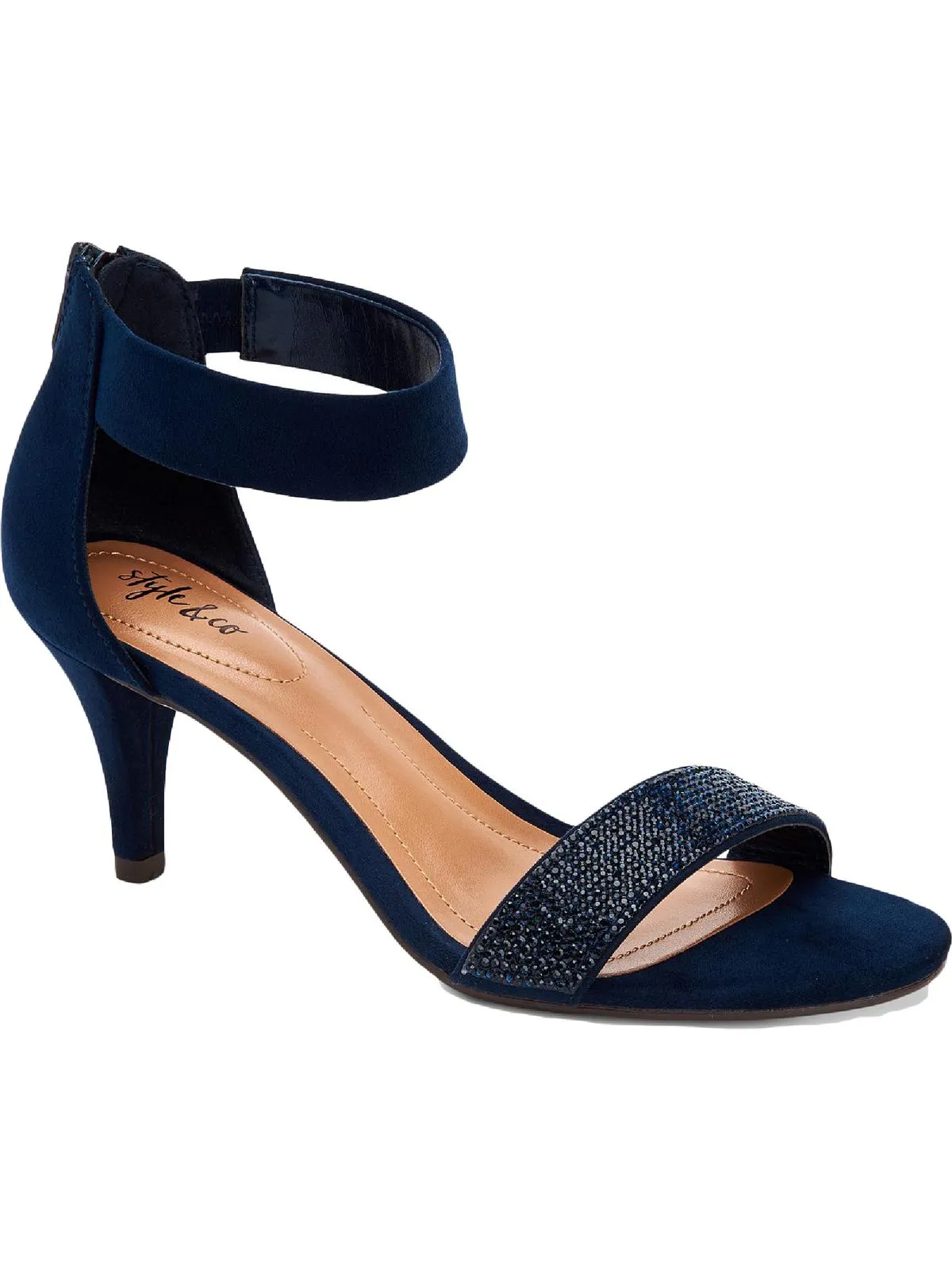 Reformation Phillys Womens Padded Insole Embellished Evening Heels