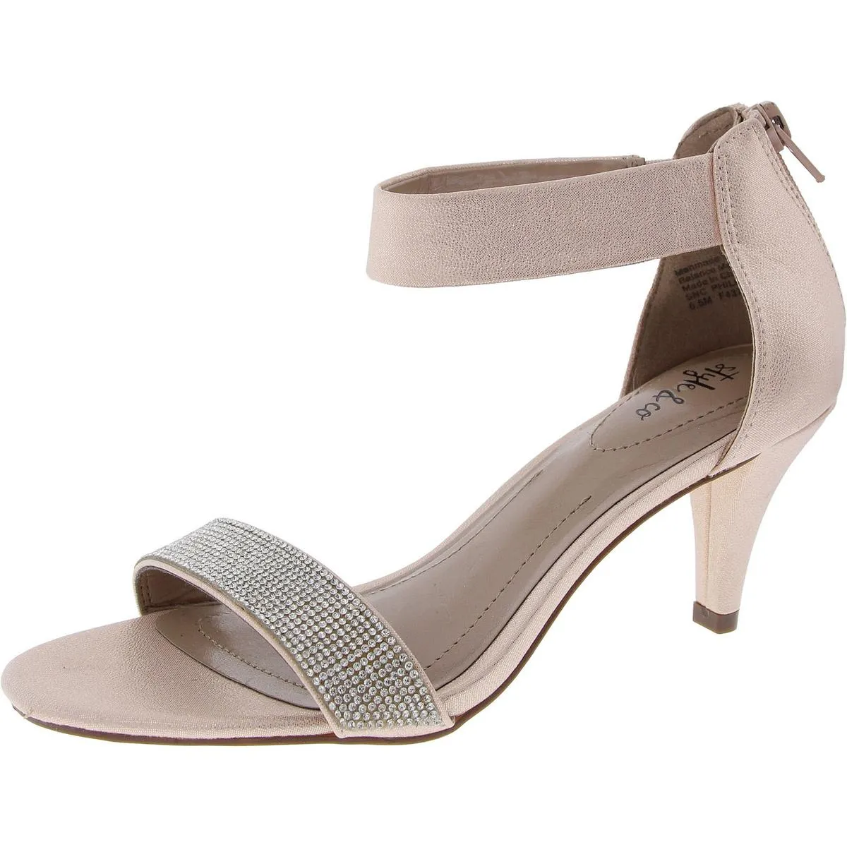 Reformation Phillys Womens Padded Insole Embellished Evening Heels