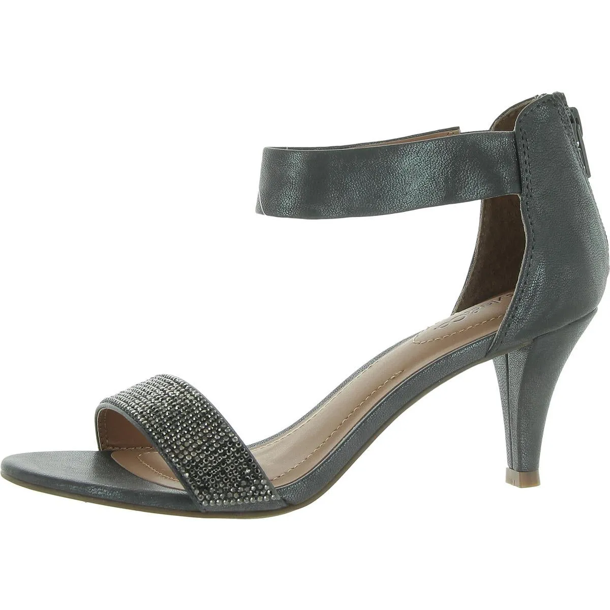 Reformation Phillys Womens Padded Insole Embellished Evening Heels