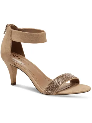Reformation Phillys Womens Padded Insole Embellished Evening Heels