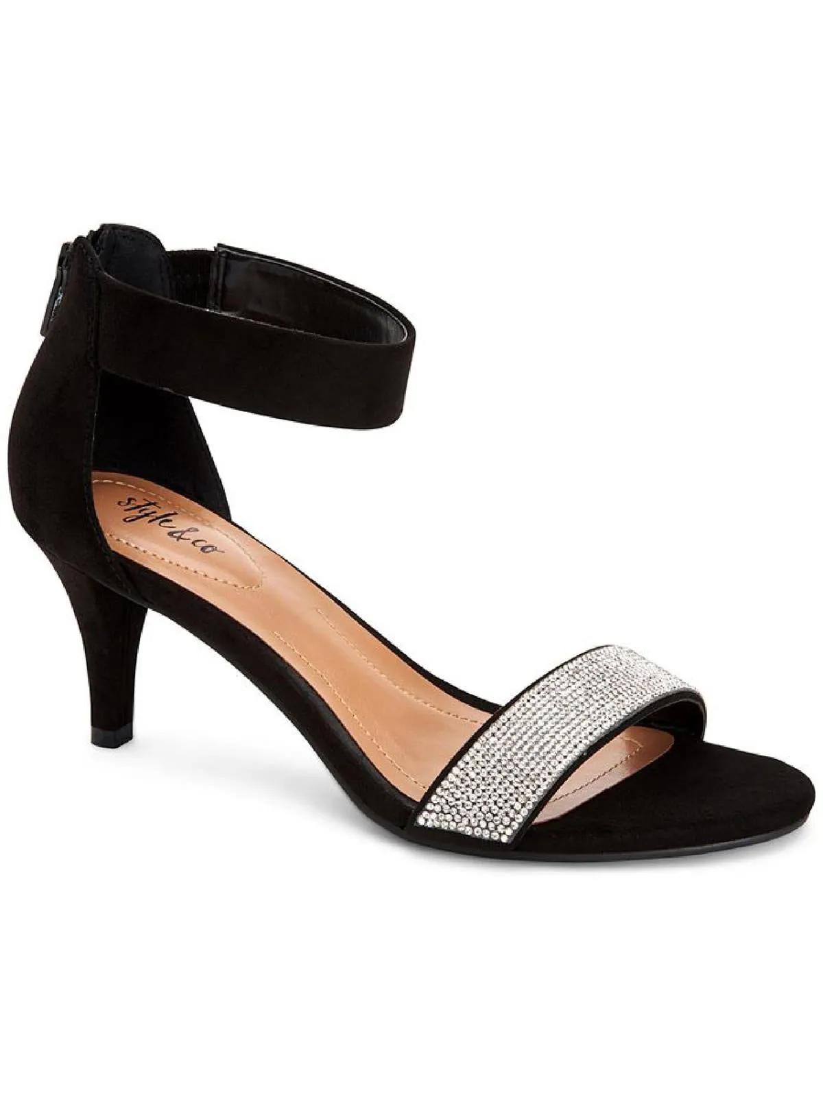 Reformation Phillys Womens Padded Insole Embellished Evening Heels