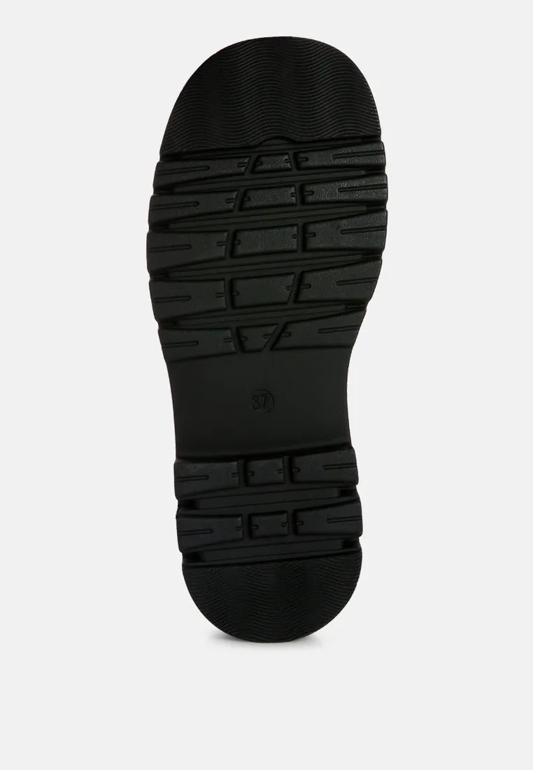 Reformation quavo knitted platform chunky boots