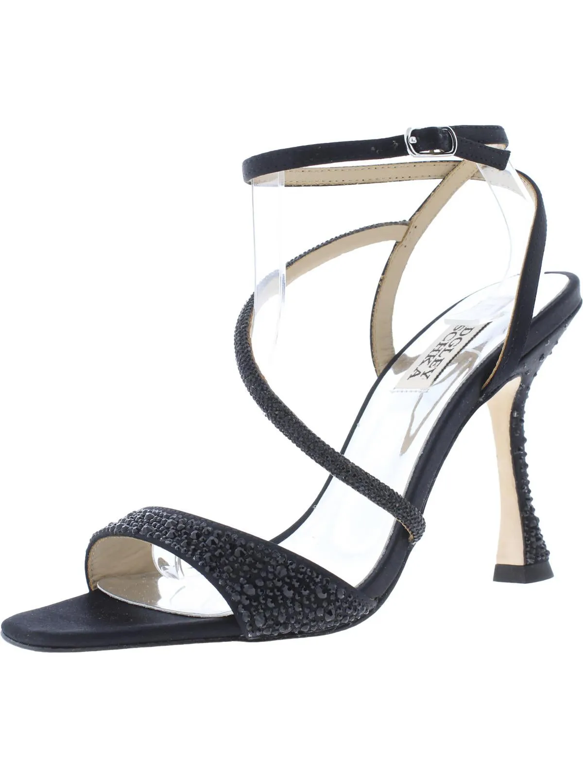 Reformation Sally  Womens Leather Open Toe Heels