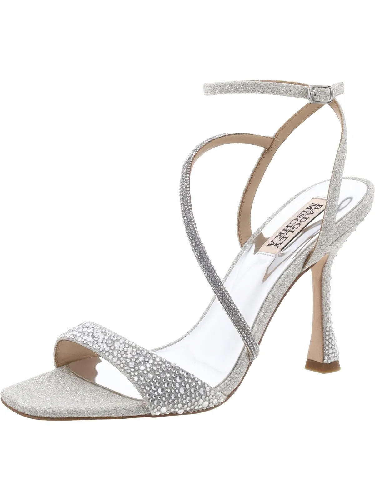 Reformation Sally  Womens Leather Open Toe Heels