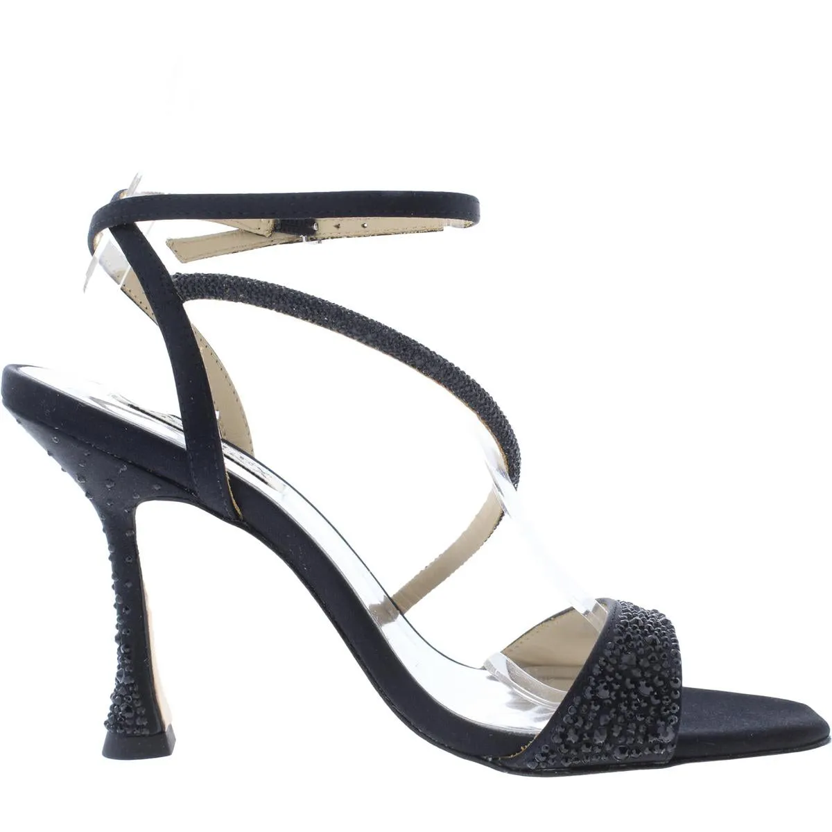 Reformation Sally  Womens Leather Open Toe Heels