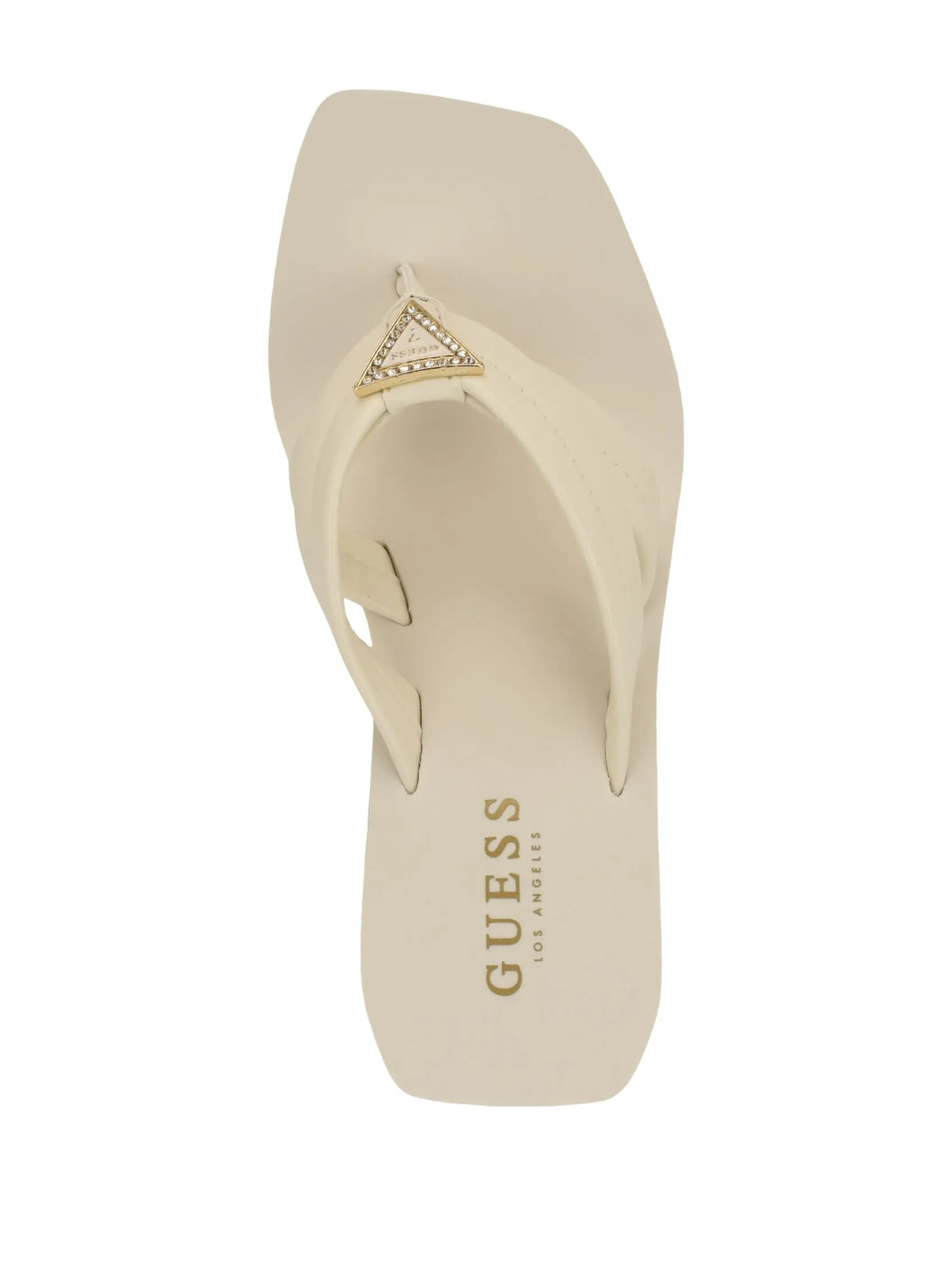 Reformation Sarlow Logo Platform Sandals