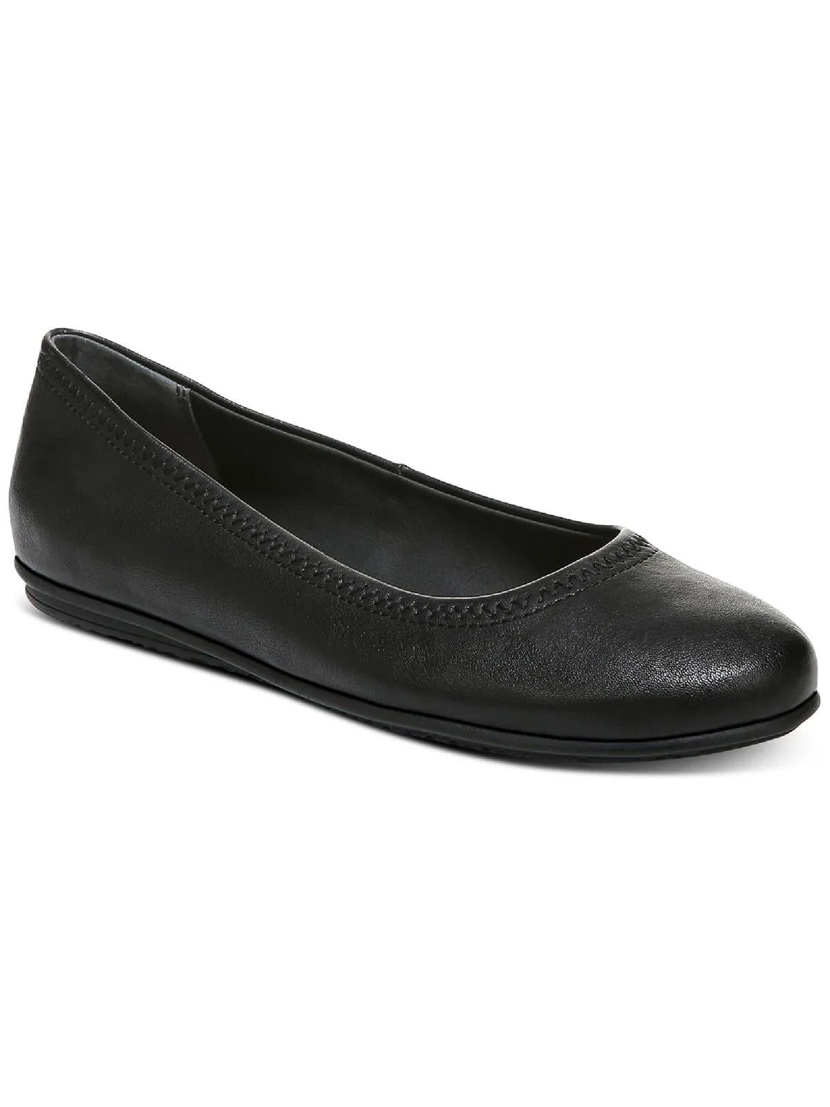Reformation Sonia Womens Leather Round Toe Ballet Flats