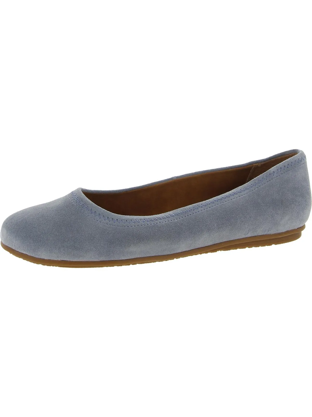 Reformation Sonia Womens Leather Round Toe Ballet Flats