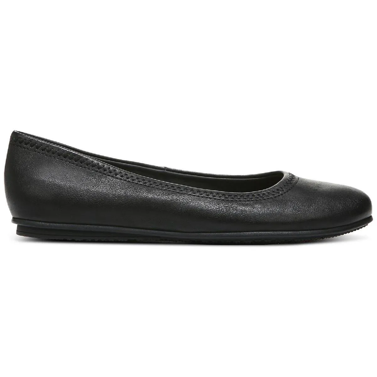 Reformation Sonia Womens Leather Round Toe Ballet Flats