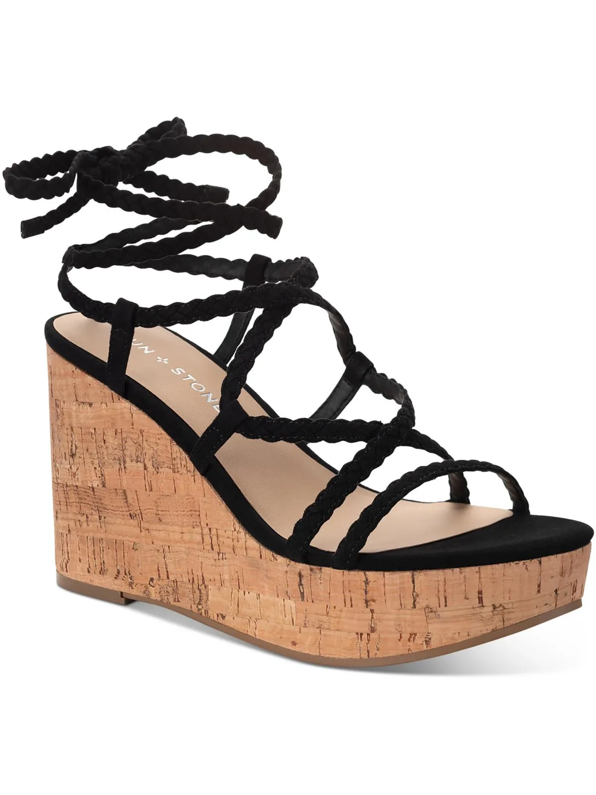 Reformation TRINNIE Womens Open Toe Casual Wedge Heels