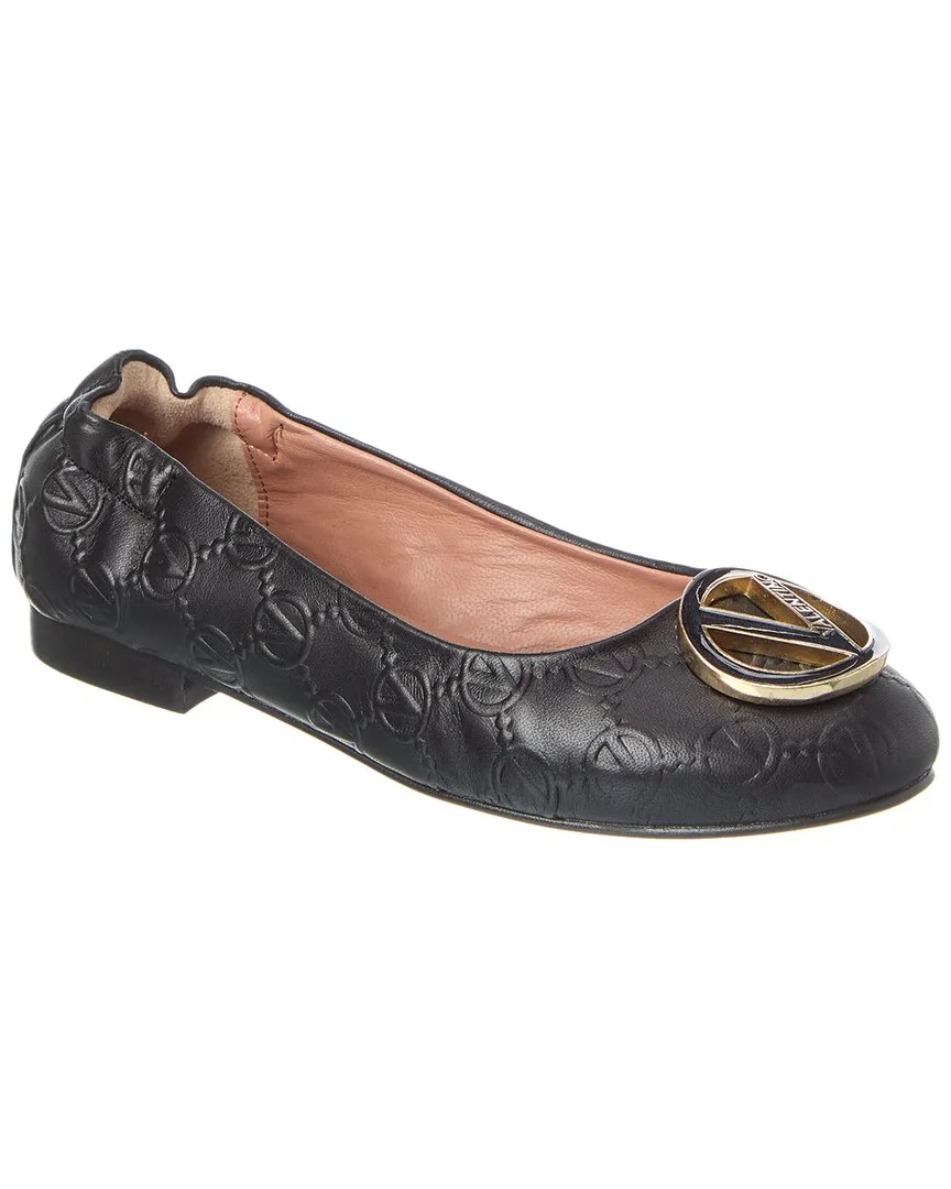 Reformation Valentino by Mario Valentino Calliope Leather Flat