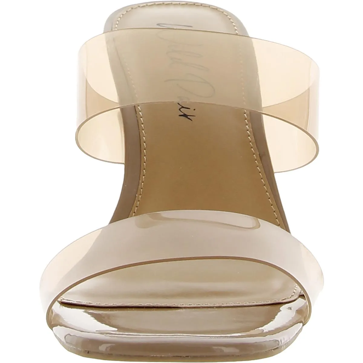 Reformation Zandriav Womens Open Toe Slip On Heels
