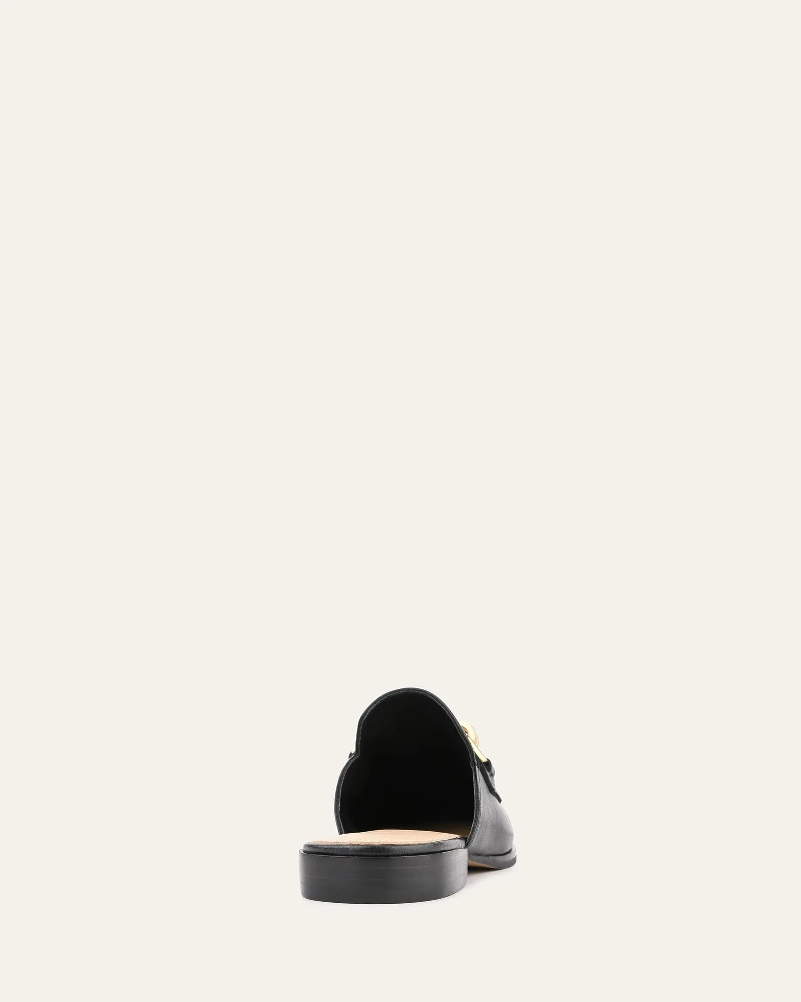 REIGN LOAFERS BLACK LEATHER Jo Mercer