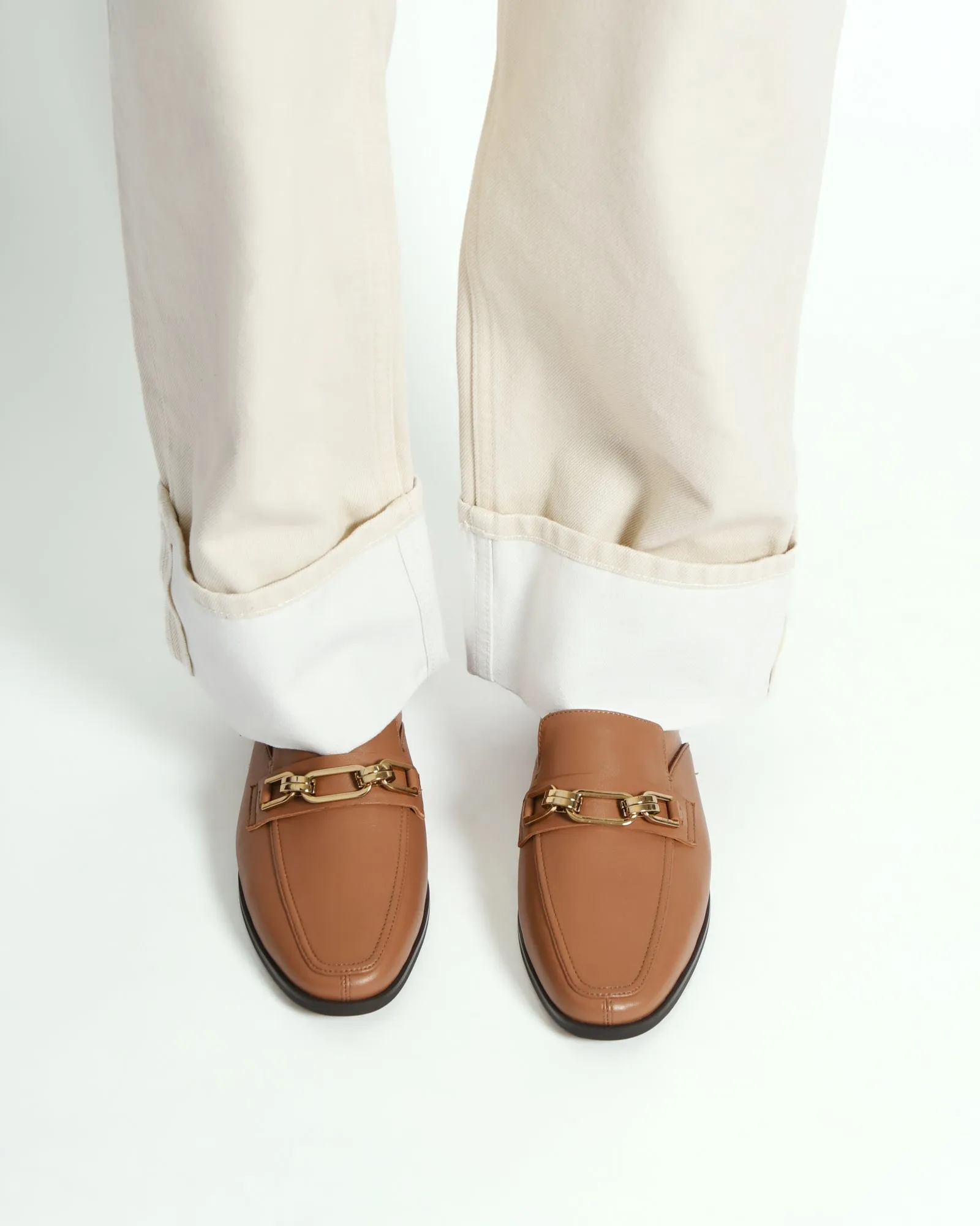 REIGN LOAFERS TRUE TAN LEATHER Jo Mercer
