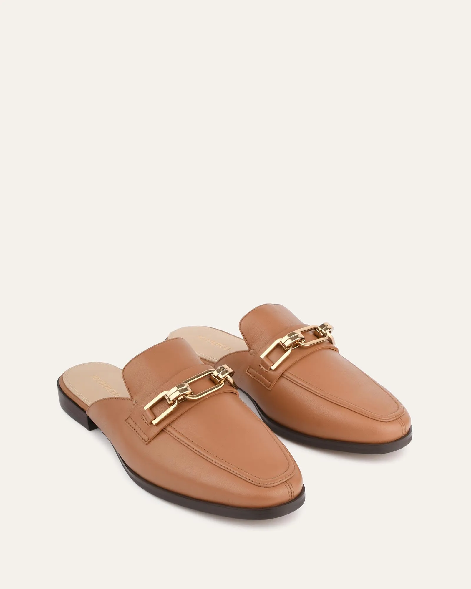 REIGN LOAFERS TRUE TAN LEATHER Jo Mercer