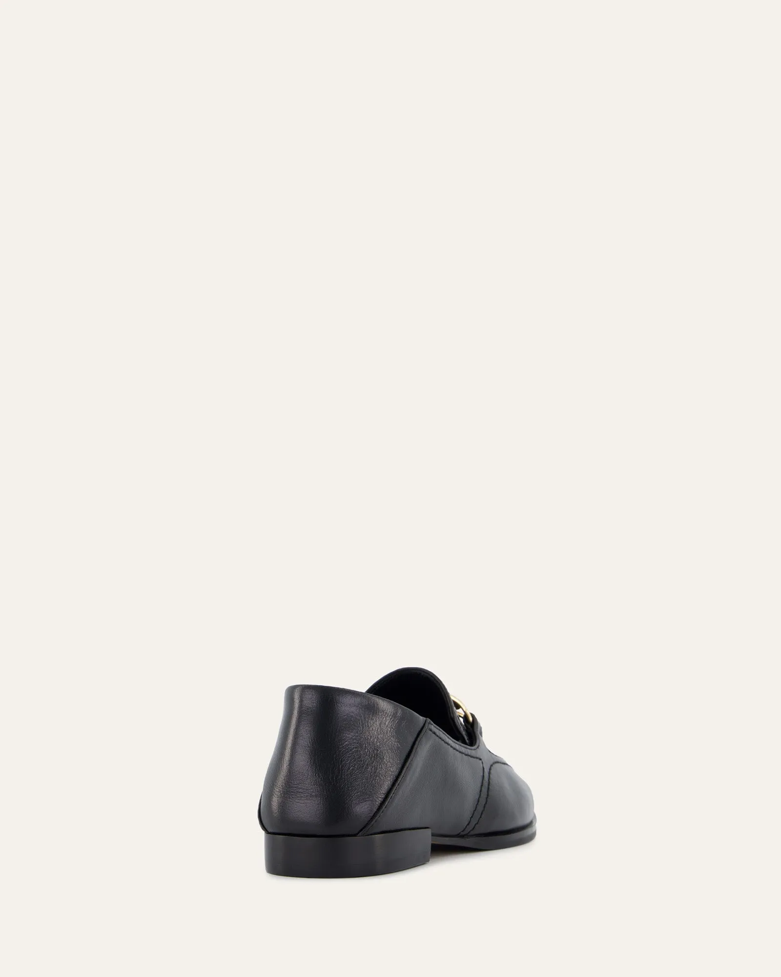 RILEY LOAFERS BLACK CRINKLE LEATHER Jo Mercer