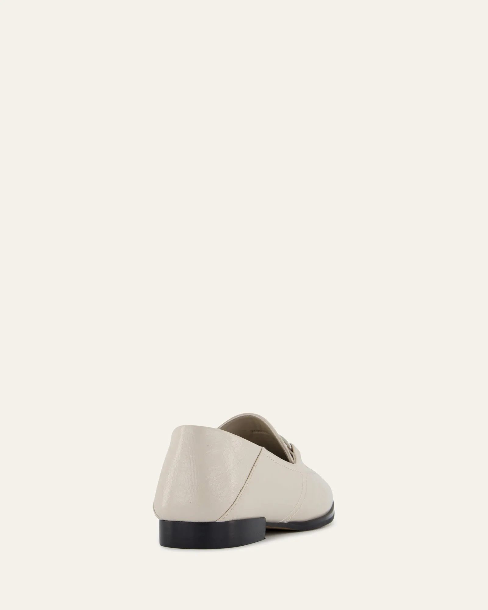 RILEY LOAFERS BONE CRINKLE LEATHER Jo Mercer