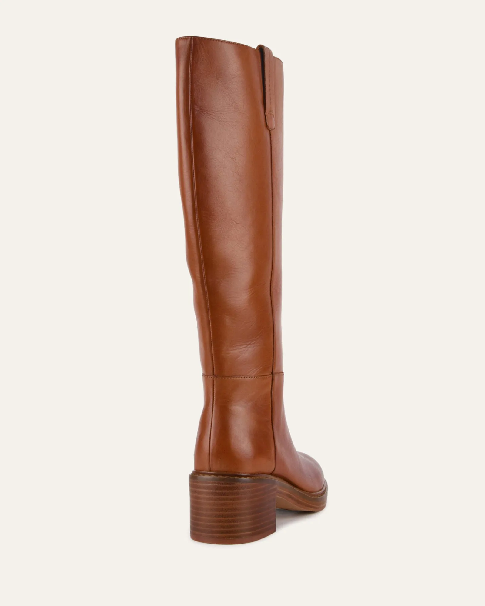 RIO KNEE BOOTS BRANDY LEATHER Jo Mercer