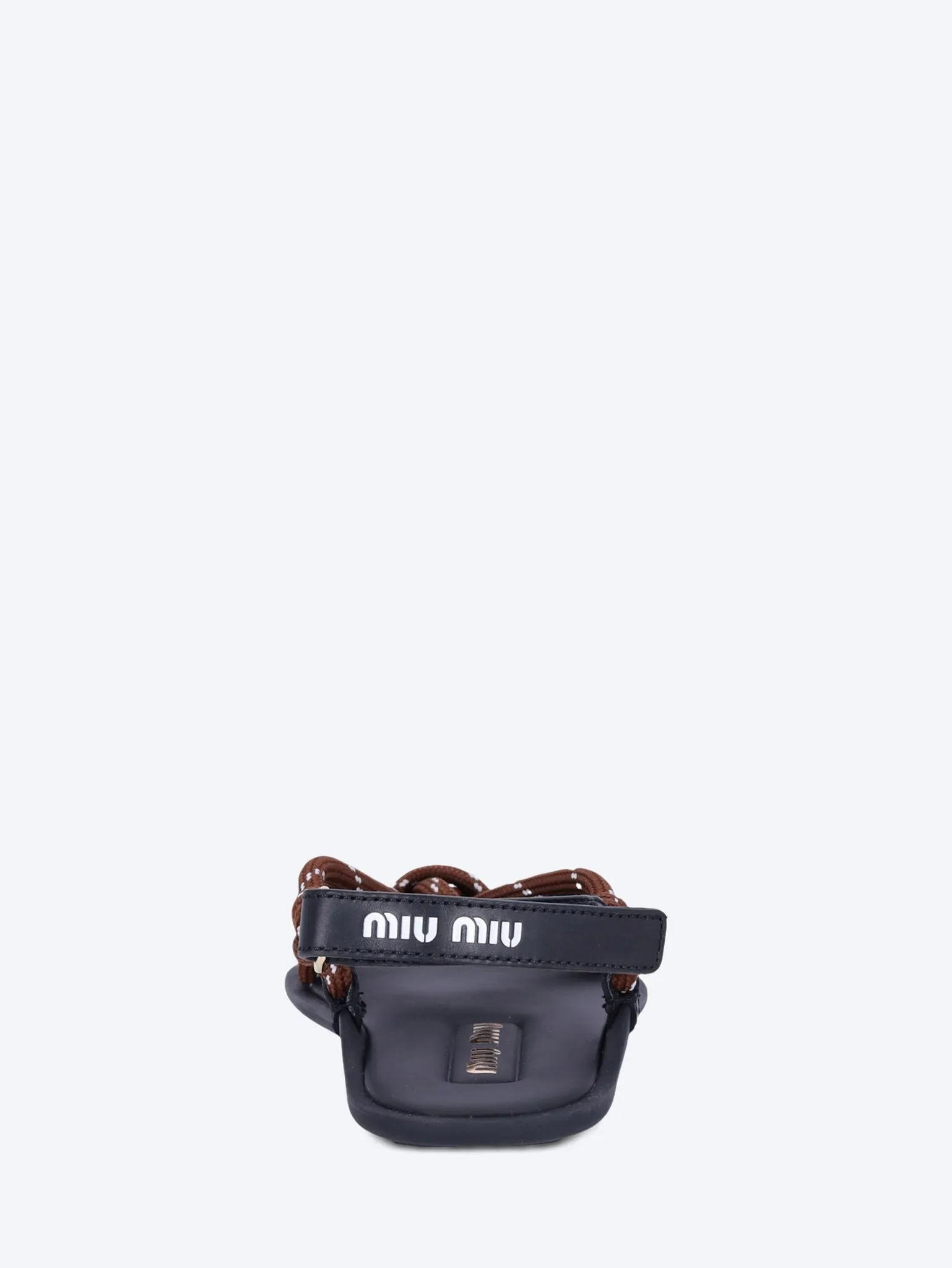 Riviere cord and leather sandals