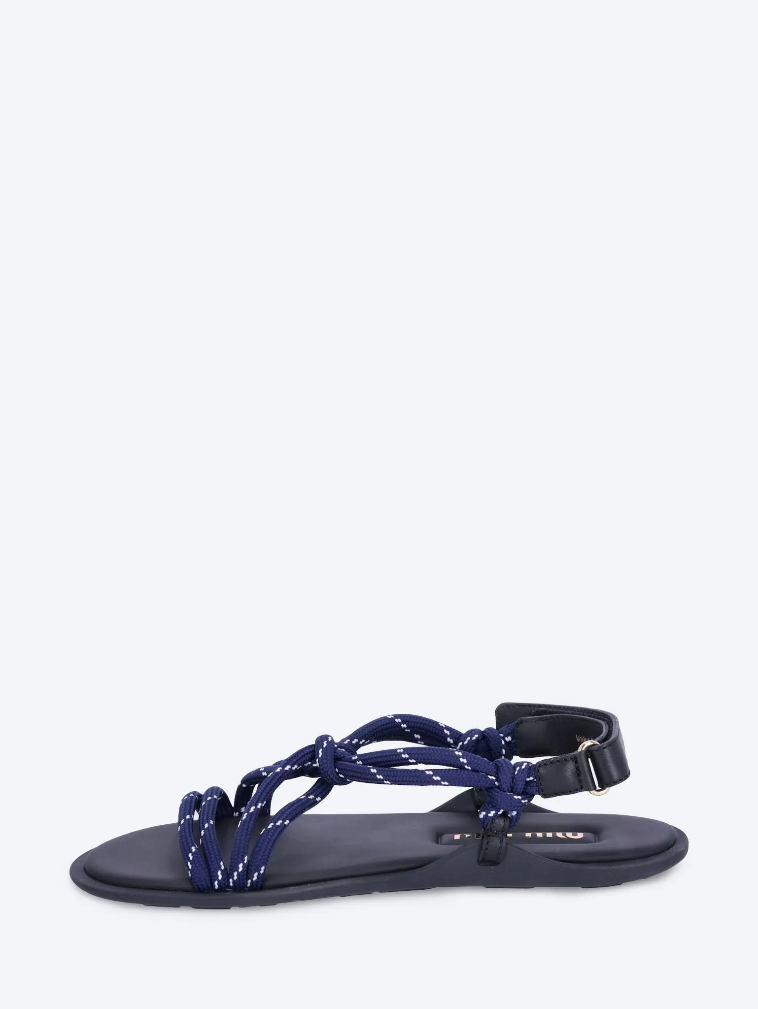 Riviere cord and leather sandals