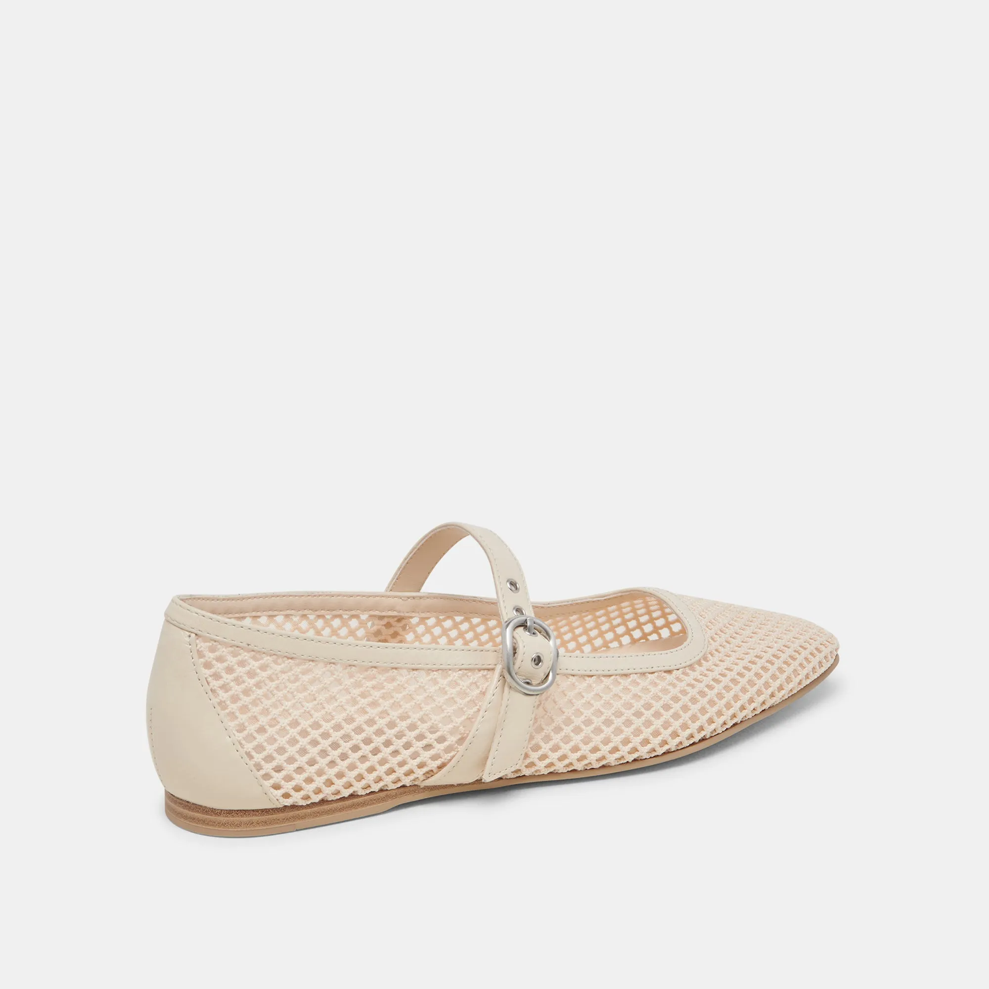 RODNI MESH BALLET FLATS CREME WOVEN MESH Dolce Vita