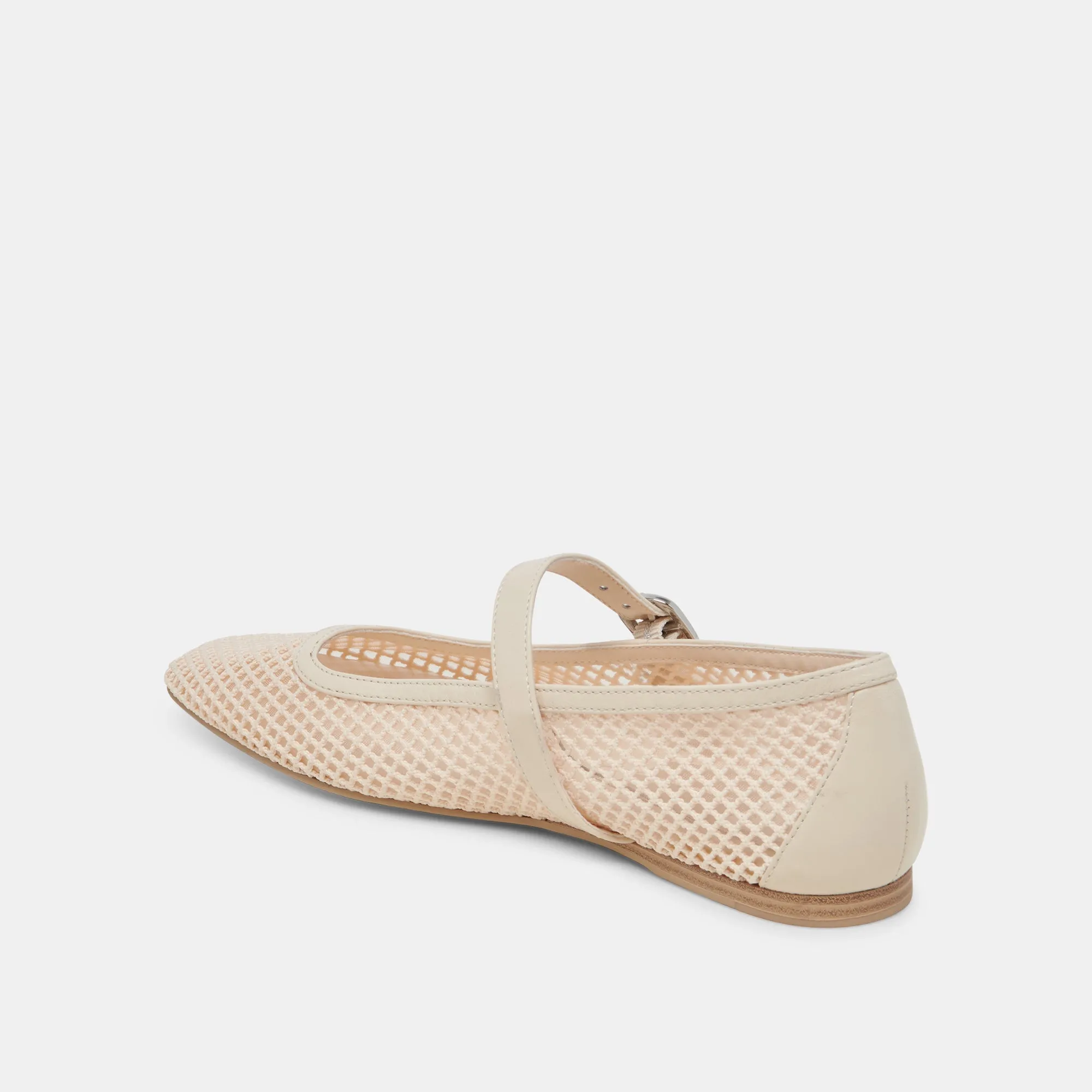 RODNI MESH BALLET FLATS CREME WOVEN MESH Dolce Vita