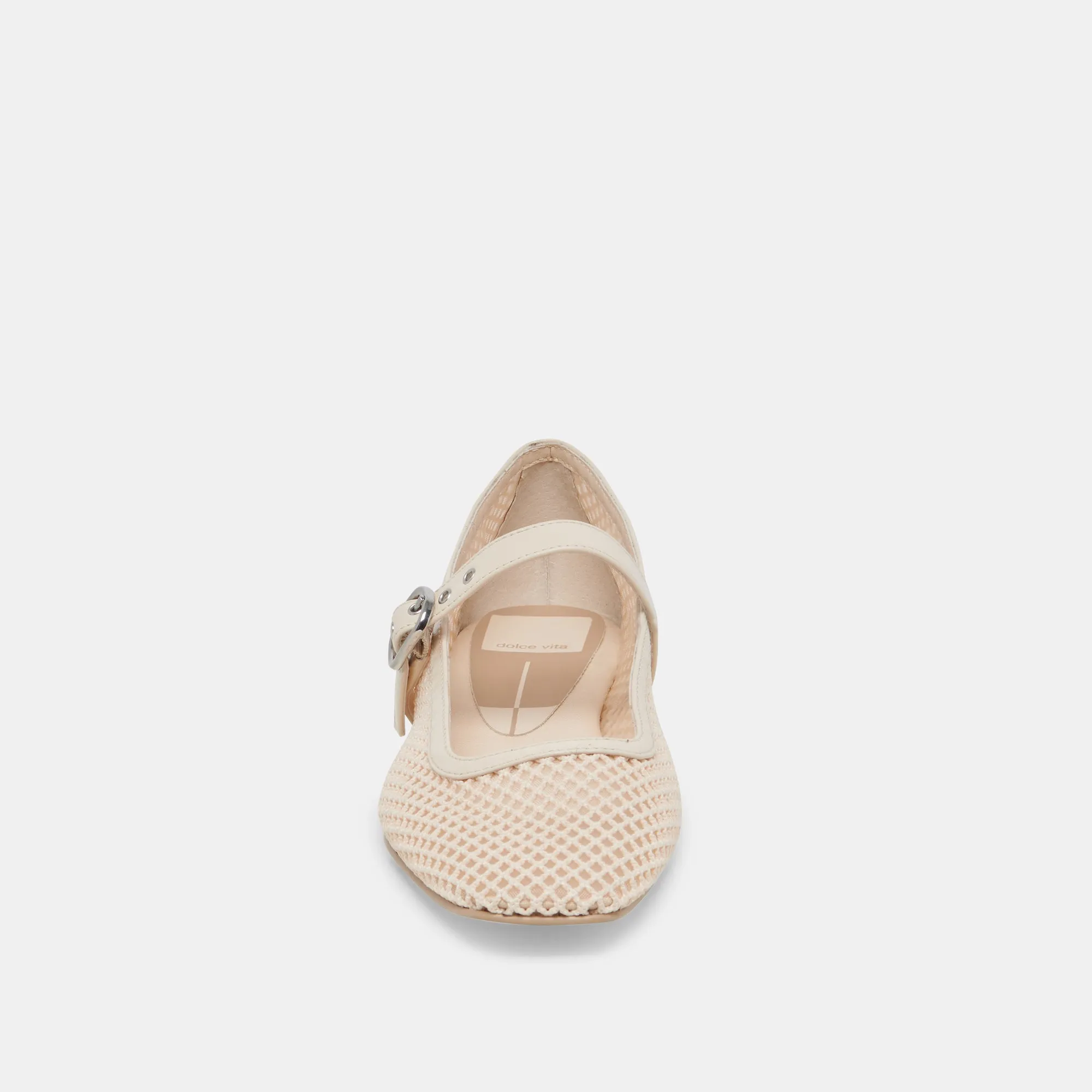 RODNI MESH BALLET FLATS CREME WOVEN MESH Dolce Vita