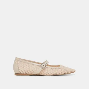 RODNI MESH BALLET FLATS CREME WOVEN MESH Dolce Vita