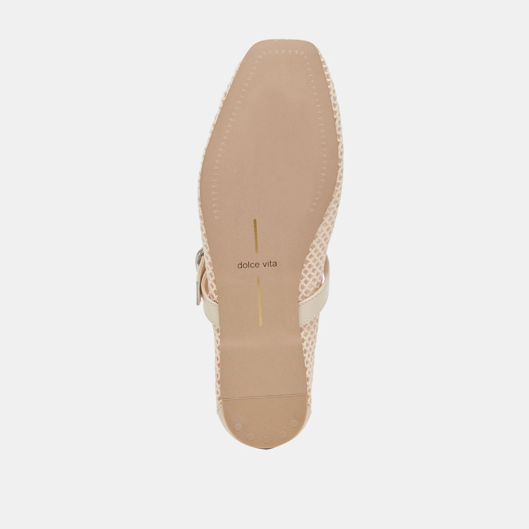 RODNI MESH BALLET FLATS CREME WOVEN MESH Dolce Vita