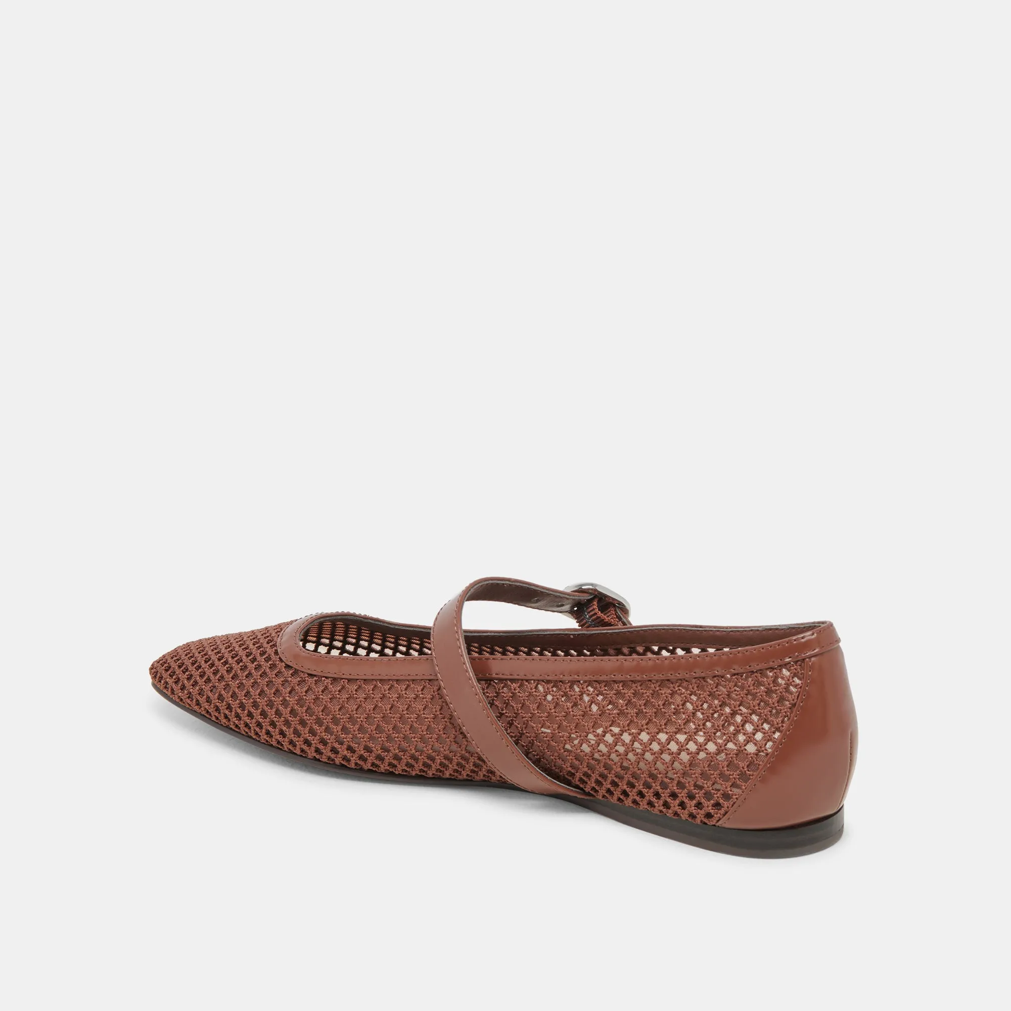 RODNI MESH BALLET FLATS TOFFEE WOVEN MESH Dolce Vita