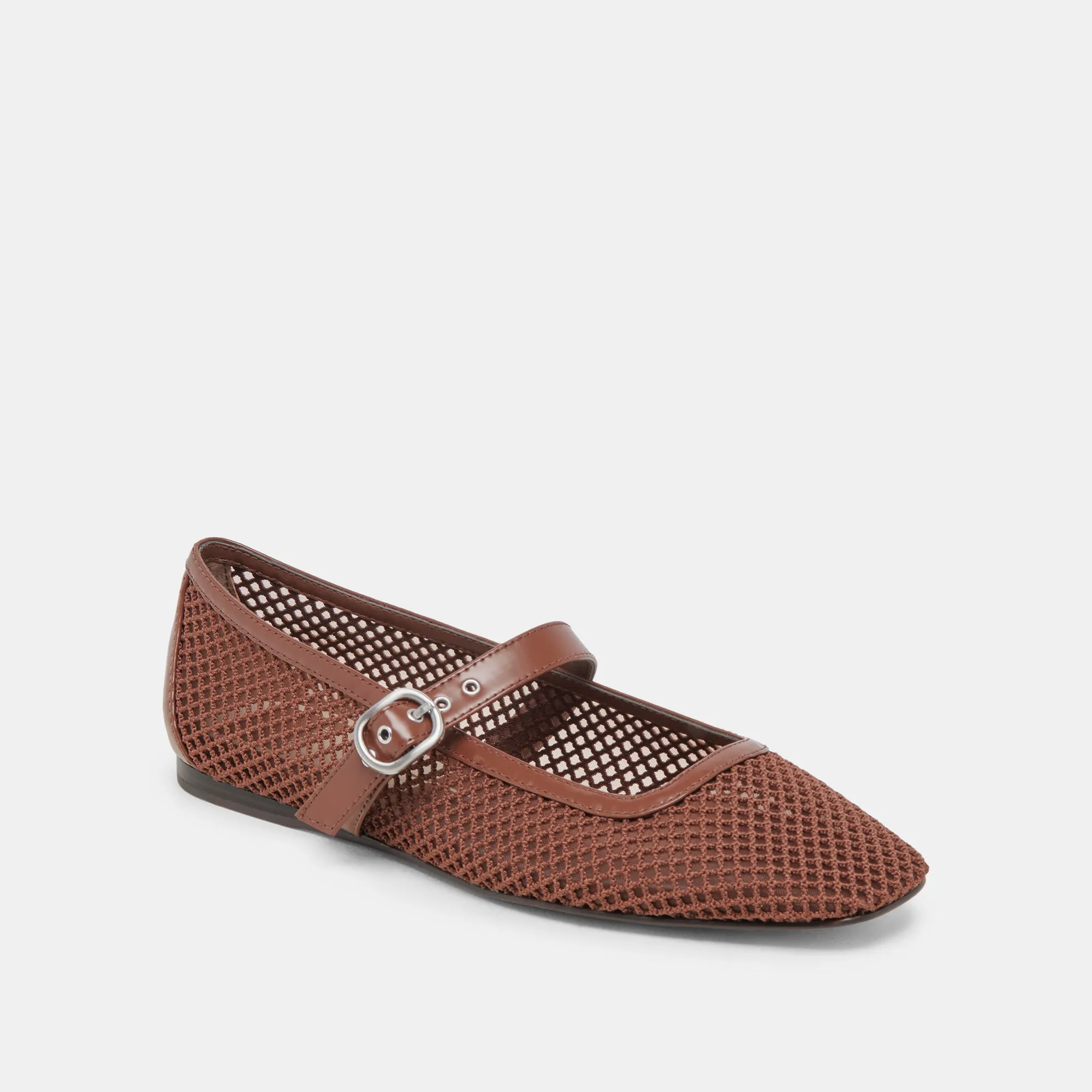 RODNI MESH BALLET FLATS TOFFEE WOVEN MESH Dolce Vita