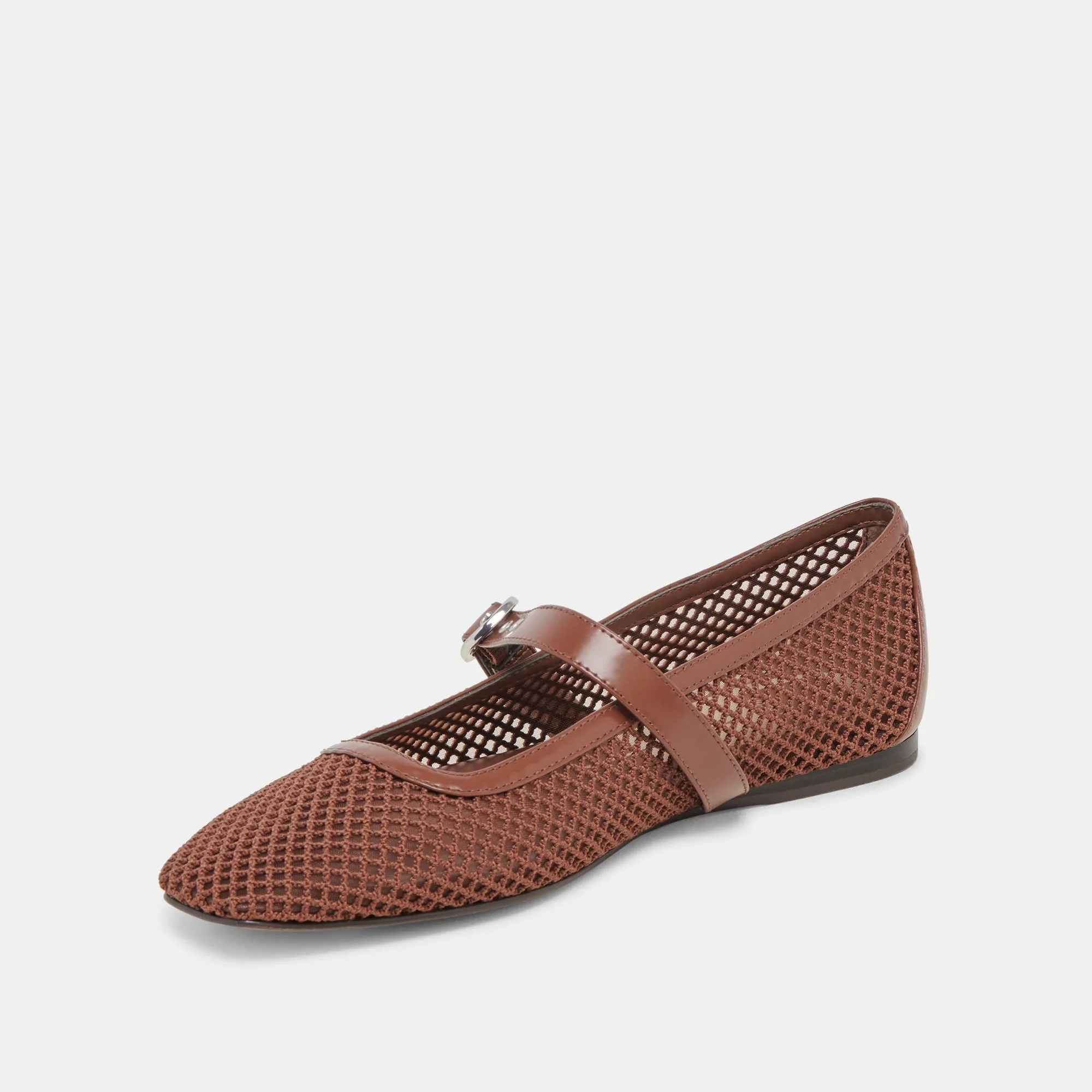 RODNI MESH BALLET FLATS TOFFEE WOVEN MESH Dolce Vita
