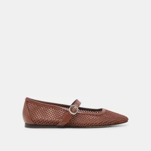 RODNI MESH BALLET FLATS TOFFEE WOVEN MESH Dolce Vita